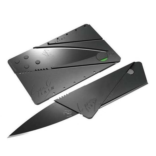 Foldable Knife (Credit Card Shaped) by Kartik Charnalia Uttar Pradesh India