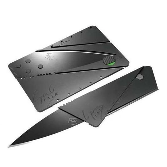 Foldable Knife (Credit Card Shaped) by Kartik Charnalia Uttar Pradesh India