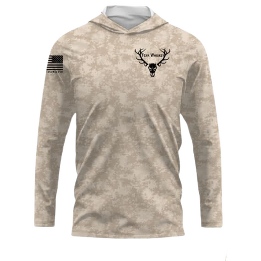 Mens UPF Long Sleeve (Hooded/Crew Neck)