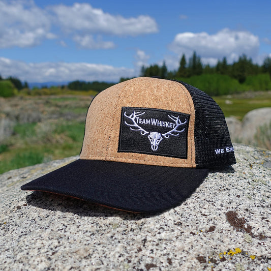 Whiskey Pour Square Patch (Curved Bill)