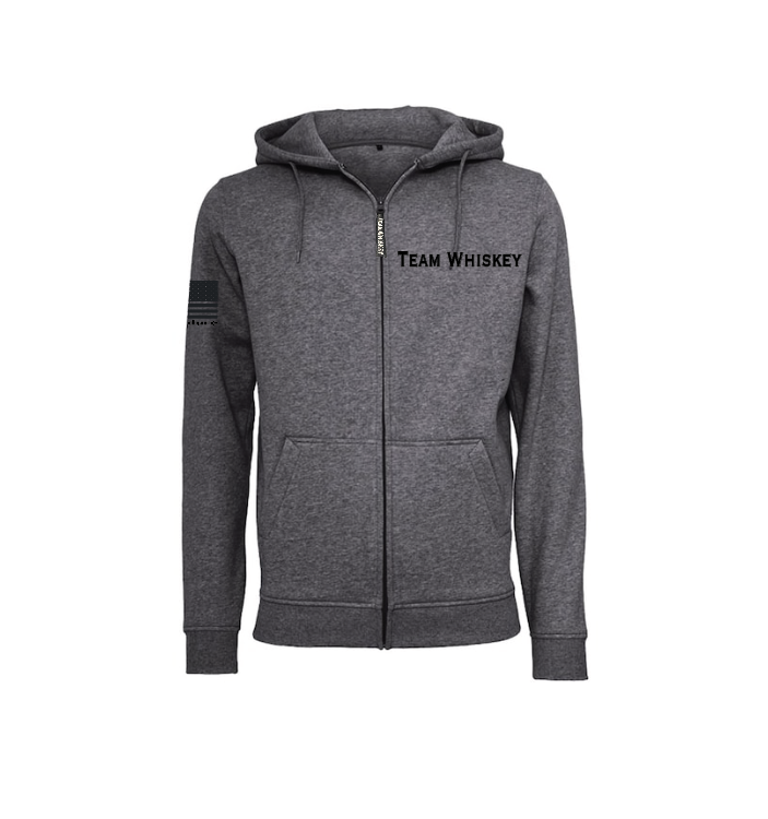 Charcoal Zip Up Hoodie