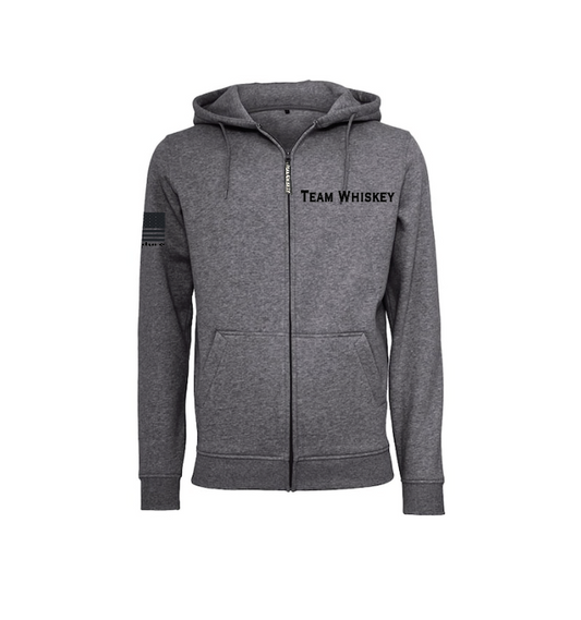 Charcoal Zip Up Hoodie