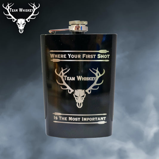 Team Whiskey® Flask 8oz