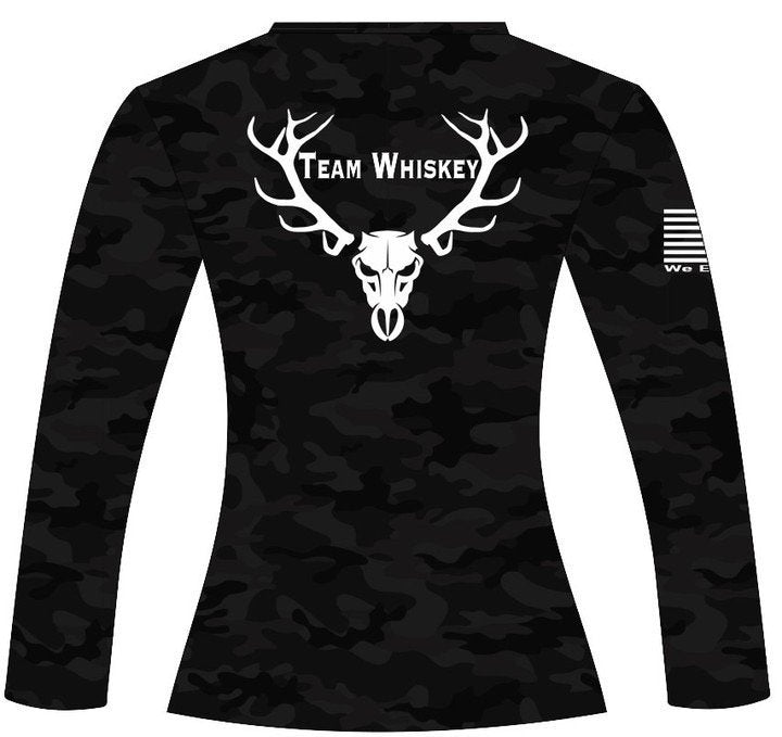 Black Camo UPF 50 Long Sleeve