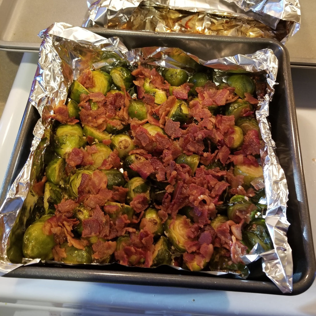 Grilled Venison Bottom Round Steaks w/ Bacon Garlic Brussel Sprouts by Caleb Pinor Zimmerman, MN