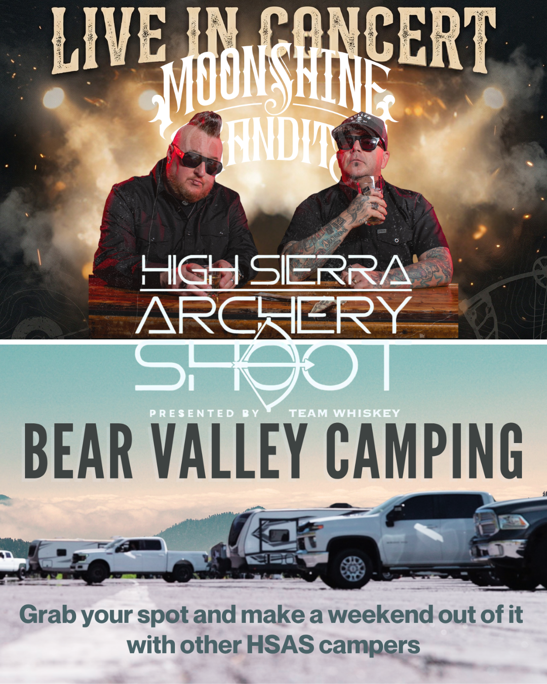 Bear Valley Camping/Concert