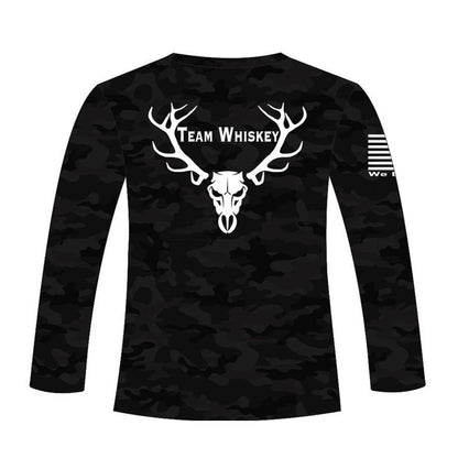 Black Camo UPF 50 Long Sleeve